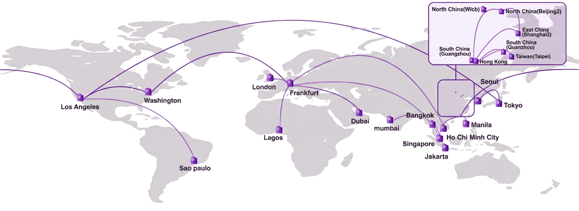 Altuscloud AI global infrastructure map